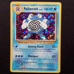 Poliwrath 25/108 Holo Rare Evolutions Pokemon Near Mint - Image 1