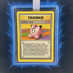 ⭐Pokemon TCG Clefairy Doll Base Set 70/102 Regular Rare WOTC 1999⭐ - Image 1