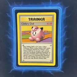 ⭐Pokemon TCG Clefairy Doll Base Set 70/102 Regular Rare WOTC 1999⭐ - Image 2