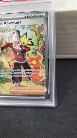 2025 ETHAN'S ADVENTURE TRAINER SIR DESTINED RIVALS POKEMON PSA 10 GEM MINT #236 - Image 3