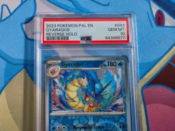 Gyarados - 2023 Pokemon Paldea Evolved #043 Reverse Holo - PSA 10 💎 POP 29! - Image 3