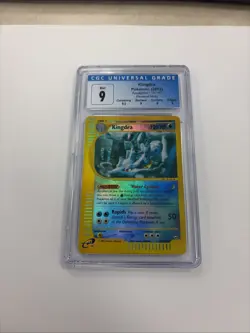 CGC 9 Kingdra 19/147 Aquapolis 2003 Reverse Holo Pokemon Card E-Series WOTC Mint - Image 1