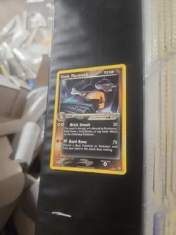 Dark Marowak 7/109 EX Team Rocket Returns Rare Pokemon Deck Exclusives 7/109 LP - Image 1