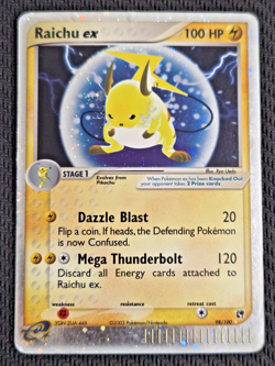 2003 Raichu ex 98/100 Holo Pokemon TCG EX Sandstorm DMG - Image 1