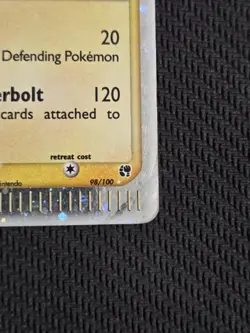 2003 Raichu ex 98/100 Holo Pokemon TCG EX Sandstorm DMG - Image 5