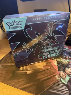 Pokemon Phantasmal Flames ETB Elite Trainer Box Factory Sealed - Image 1