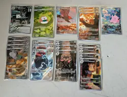 Pokemon Perfect Order Illustration Rare Lot 22 Cards Clefairy Rowlet Talonflame - Image 1