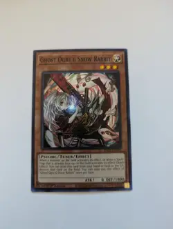 YuGiOh Ghost Ogre & Snow Rabbit 1st Edition Super Rare RA02-EN009 NM Fresh 🔥🔥 - Image 1