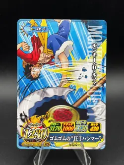 Monkey D. Luffy IC3-02 OnePy Berry Match Bandai Japanese One Piece LP - Image 1
