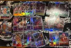 One Piece TCG 30+ Japanese SR Lot Various Sets - Image 1