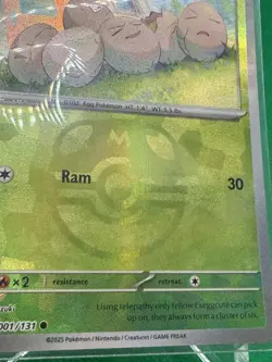 Exeggutor (Master Ball Pattern) 002/131 Prismatic Evolutions Holo Pokemon TCG - Image 2