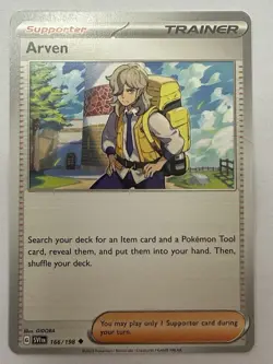 Arven - 166/198 - SV1 - Scarlet & Violet Base Set - Pokemon - English - Image 1