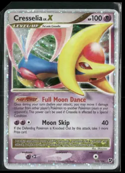 2008 Pokemon Holo Pokemon TCG Great Encounters #103 Cresselia Lv.X - Image 1