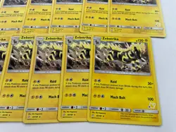 Pokemon TCG Zebrstrika 45/181 Team Up Non-Holo Regular Pikachu Stamped- 20 - Image 2