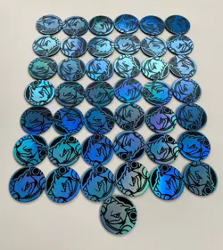 Pokemon TCG Blastoise Coin Lot 43x - Image 1