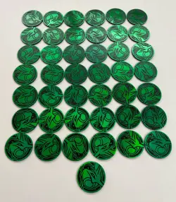 Pokemon TCG Rayquaza Coin Lot 43x - Image 1