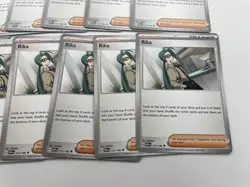 Pokemon TCG Rika 172/182 Paradox Rift Uncommon Trainer Non Holo 30x - Image 3