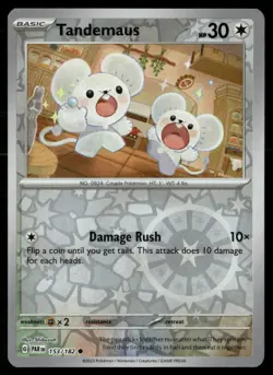 Tandemaus Paradox Rift 153 Reverse Holo Pokemon Near Mint - Image 1