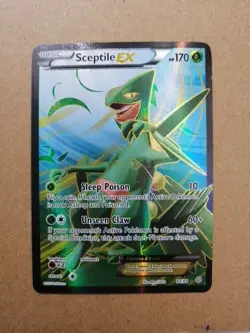 Pokemon Sceptile EX 84/98 XY: Ancient Origins Holo Full Art Ultra Rare - Image 1