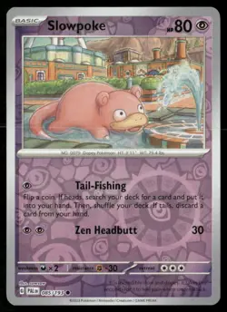 Slowpoke Paldea Evolved 085 Reverse Holo Pokemon Near Mint - Image 1