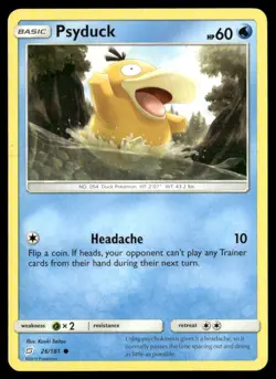 Psyduck Team Up 26/181 Common Pokemon Near Mint - Image 1
