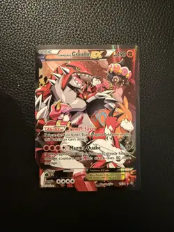 Team Magma’s Groudon EX 15/34 from the Pokemon Double Crisis set. - Image 1