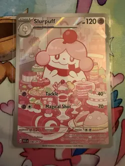 Slurpuff 236/217 Illustration Rare Pokemon TCG Mega Evo Ascended Heroes MINT - Image 1
