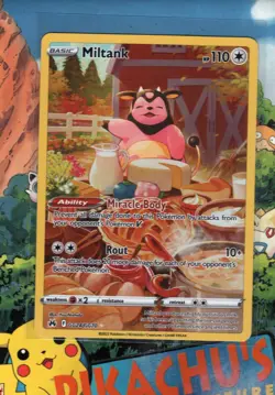 Pokemon TCG Miltank GG24/GG70 Crown Zenith: Galarian Gallery Holo NM/M - Image 1