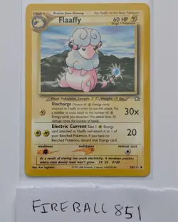 Flaaffy 34/111 - Neo Genesis - Non-Holo Uncommon WOTC Pokemon Card - NM - Image 1