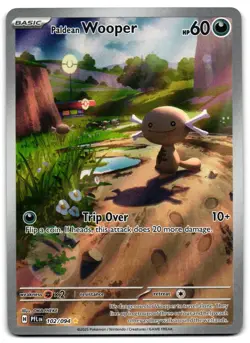 Paldean Wooper 102/094 - 🌊 Phantasmal Flames Pokemon TCG 🖤 - NM - Image 1