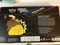 Pokemon Crown Zenith Pikachu VMAX Premium Collection Box- 7 PACKS. Plus more. - Image 4