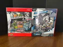 Pokemon TCG Black Bolt & White Flare 2 Pack Poster/Binder New Sealed - Image 1