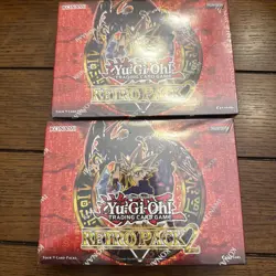 Yugioh! 2x Retro Pack 2 Unlimited Sealed Boxes * 2 BOXES PER ORDER* - Image 1