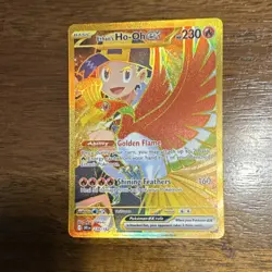 Pokemon Ethan's Ho-Oh ex Sv10 Destined Rivals Hyper Rare Holo 230HP 239/182 - Image 2
