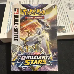 Nintendo Pokemon Sword and Shield Brilliant Stars Trading Card Game - 5 Pack 820650850103 - Image 1