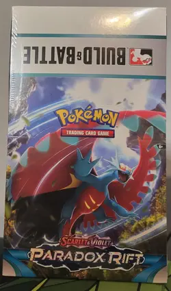 Pokemon SV04 Paradox Rift Build & Battle Box Display Case SEALED - Image 1