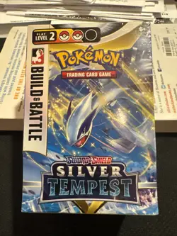 Pokemon TCG Sealed Silver Tempest Build & Battle Kit - Image 1