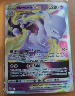 Mewtwo VSTAR 031/078 Pokemon GO Holo - Image 1