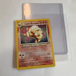 Pokemon Light Arcanine Neo Destiny Holo Rare 12/105 100 HP Stage 1 2000 English - Image 2