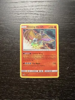 Pokemon TCG SM Promos #SM70 Shining Ho-Oh - Image 1