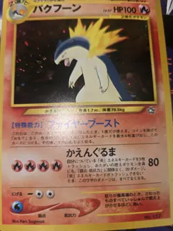 Pokemon Neo Genesis Japanese Holo Binder Lot Feraligatr Typhlosion Meganium - Image 5