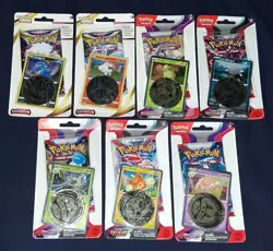 Pokemon 7 Checklane Blister - Lost Origin, Obsidian Flames & Scarlet & V. - Image 1