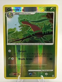 Pokemon TCG Grovyle LV. 28 Reverse Holo 38/99 Platinum Arceus - Image 1