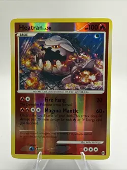 Pokemon TCG Heatran LV. 58 Reverse Holo Rare Platinum Arceus 3/99 - Image 1