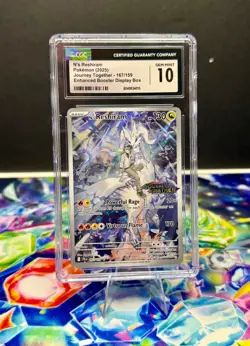 Pokemon - N’s Reshiram #167 - Journey Together - Illustration Rare - CGC 10 - Image 1