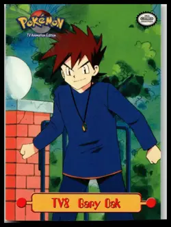 1999 Topps Pokemon TV Animation Edition Series 1 Gary Oak #TV8 - Image 1