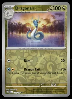Dragonair SV03: Obsidian Flames 158/197 Uncommon Reverse Holofoil Pokemon TCG NM - Image 1