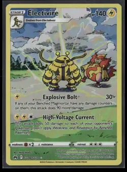Electivire Crown Zenith: Galarian Gallery GG08/GG70 Ultra Rare Holo Pokemon NM - Image 1