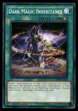 Dark Magic Inheritance Legendary Dragon Decks LEDD-ENA18 Yugioh LP - Image 1