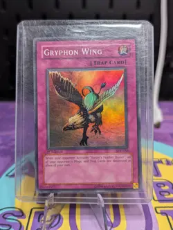 Gryphon Wing SDP-050 Super Rare 1st Edition Yugioh LP - Image 1